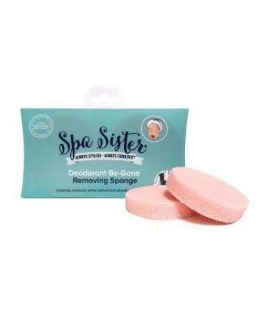 Spa Sister Deodorant Stain Removing Remover Sponge Remover (2 Pack) 2 Count (Pack of 1)