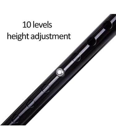 LINYUES 1 Pair Adult Crutches Adjustable Crutches Lightweight Walker for Walking Aluminum Crutches for Men Women Or Teens Black - Buy Online on GoSupps.com