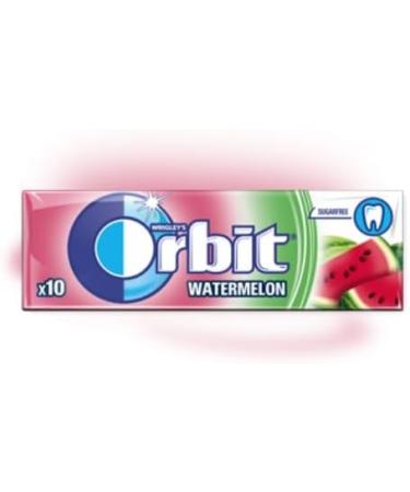 10 Packs of Original WRIGLEY'S Orbit/Extra Chewing Gum Packs Fresh Stock (Orbit - Watermelon 10 Pack) Helps keep Teeth Clean And Mouth Fresh - Buy Online on GoSupps.com