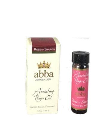 Abba Christian Products Rose of Sharon Anointing Oil (1/4 oz) 1 pk 1/4 Ounce