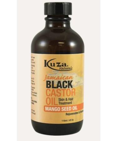 Kuza Jamaican Black Castor Oil with Mango Seed - Hair & Skin Treatment 118ml