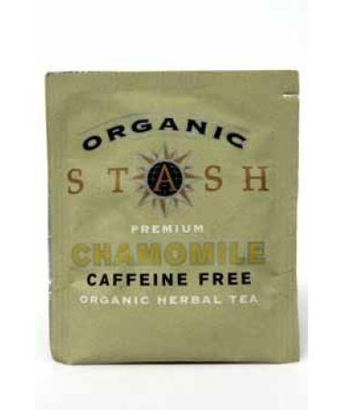 Stash Tea Herbal Tea Organic Chamomile Caffeine Free 18 Tea Bags 0.6 oz (18 g)