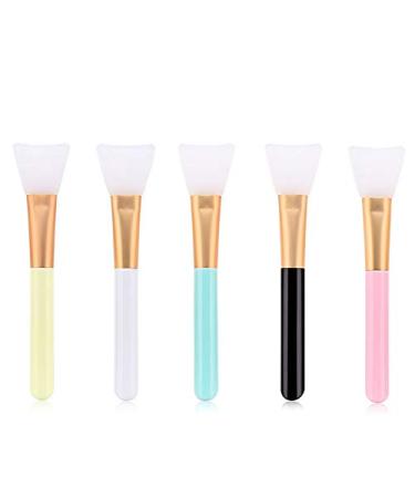 RIYAN Silicone Facial Mask Brush Professional Soft Head Silicone Brush Homemade Makeup Mask Application Brush