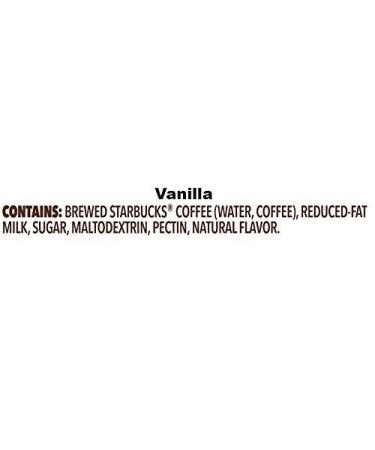 Starbucks Frappuccino Vanilla Glass Bottles 9.5 Fl Oz (Pack of 15) - Buy Online on GoSupps.com