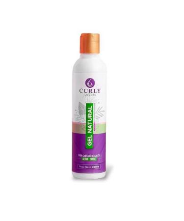 Curly Lovers Defining Gel for Thin Hair 8.4oz - Gel Natural para cabellos delgados 250ml
