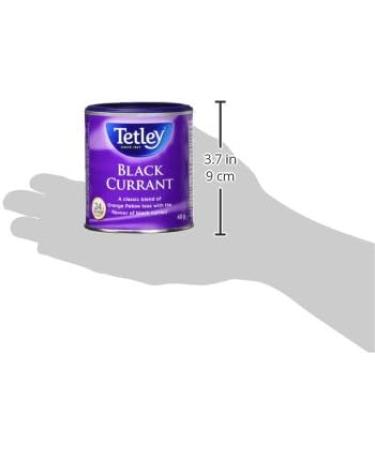Tetley Black Currant Black Tea - 24 Tea Bags 48 Grams Contains Caffeine BlackCurrantSpecialtyTea - Buy Online on GoSupps.com