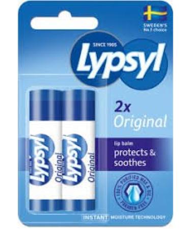 Lypsyl Lip Balm 2-pack - Lip moisturizer