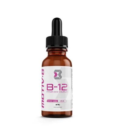 Motiv-8 Essentials Vitamin B-12 Drops Sublingual Easy to Take Liquid Supplement Supports Eye Health Brain Energy Nervous System Cognition & Memory (60 Servings Raspberry)