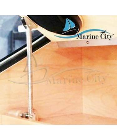 MARINE CITY 304 Stainless Steel Hatch Holder Adjuster for Yachts, Campers, Hatches, Doors - 8-7/16 Inches - Pack of 1 - Buy Online on GoSupps.com