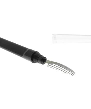 COSRAMY Eyelash Comb Makeup Eyebrow Brush Comb Makeup Eyebrow Brush Comb -Black Picasso Style - Buy Online on GoSupps.com