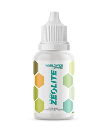 Worldwide Nutrition Liquid Zeolite Drops - Zeolite Cleanse Your Immune System - Natural Energy and Gut Health Supplement - Promotes pH Balance - 1 fl oz ( 60 Servings per Container)