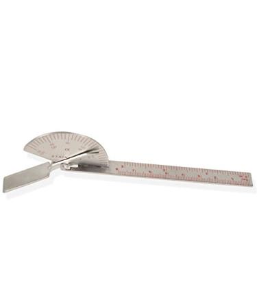 Gima Finger Goniometer - Stainless Steel 15 cm & 6 in 180 Measurement Tool for Accurate Joint Angles International Shipping Available - Buy Online on GoSupps.com