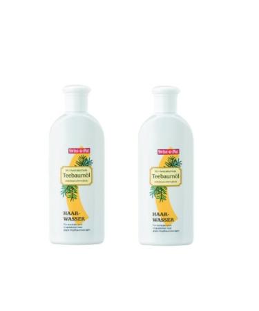 Swiss-o-Par Tea Tree Oil Hair Tonic 500ml (2 x 250ml) against head irritation dandruff and oily hair