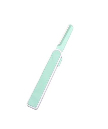 1PC eyebrow trimmer women insertional forehead hair eyebrow mini removal face knife hair portable make-up knife razor (color: green)