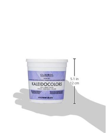 Clairol Professional Kaleidocolors Hair Lightener & Toner, Violet Tub 8 oz - Highlights Toning - Buy Online on GoSupps.com
