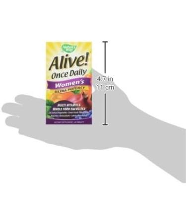 Nature's Way Alive! Women's Ultra Potency Multivitamin - 60 Tablets - Buy Online on GoSupps.com