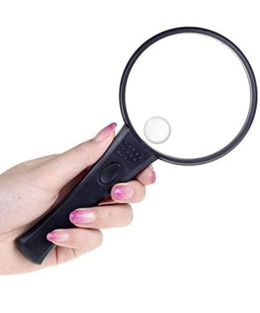 Magnifiers Magnifier Energy Efficient Led Non-Slip Hand Handle Child Amblyopia Reading Book Magnifying Glass Comfortable Anniversary