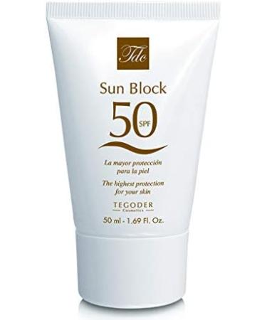 Tegoder Cosmetics Sunblock Spf 50 50 ml - Buy Online on GoSupps.com