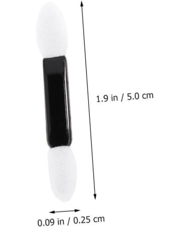OHPHCALL 100pcs foam sponge eye makeup brush eyeshadow brush kit Eye shadow brush Oval sponge stick travel - Buy Online on GoSupps.com