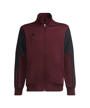 adidas Boys' Tiro Track Jacket Small Shadow Red