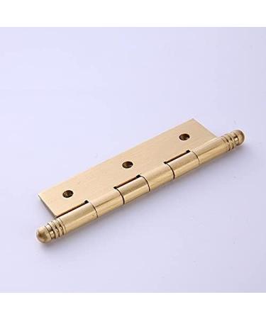 Door Hinge 5 Pcs Solid Brass Decorative Cabinet Cupboard Door Butt Hinges Furniture Folding Hinges Door Lock Accessories (Size : 50mm) (75mm) - Buy Online on GoSupps.com