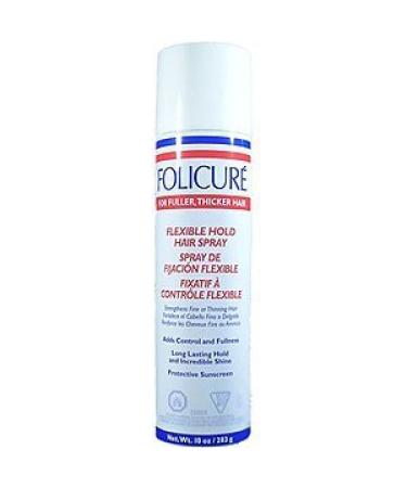 Folicure Flex Hold Aerosol Hairspray 10 Ounce