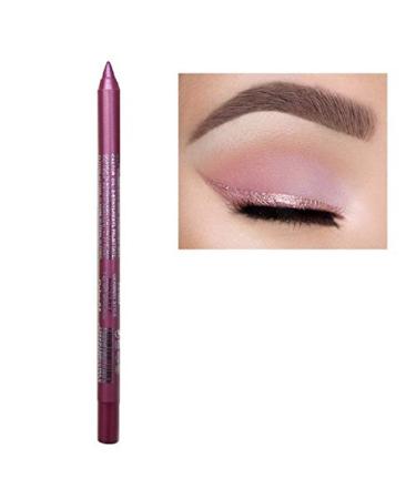 Multi Color Eyeshadow Eyeliner, Metallic Glossy Smoky Eyeliner, Long Lasting Professional Eye Makeup Eyeliner Waterproof Eyeliner Pen Eye Cosmetics Makeup Tools (03 pink)