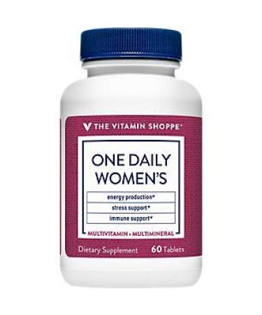The Vitamin Shoppe One Daily Women's Multivitamin (60 Tablets)