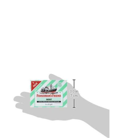 Fisherman's FRIEND Mint Candies - 14 Multipack (3 Bags Each) | Sugar-Free Vegan Peppermint & Menthol for Fresh Breath | 14 x 75g - Buy Online on GoSupps.com
