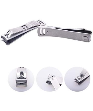 YSBRYD Stainless Steel Nail Clippers for Manicure Nails Supplies for Professional Nail Art Fashion Nails Scissors Tools - Buy Online on GoSupps.com