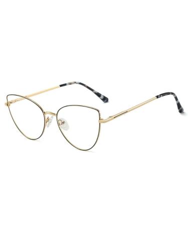 Fuqinqingoz Mode Cat Eyes Incredible Reading Classes Great Anti UV Computer Readers Anti Blue Light Flat Light Light Smalls (Color: C5 Size: +250) +250 C5