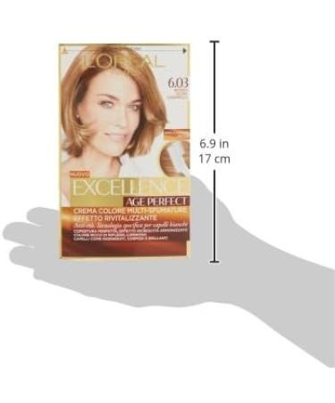 Hair Dye Excellence Age Perfect 6 03 Dark Blonde Caramel Biondo Scuro Dorato - Buy Online on GoSupps.com