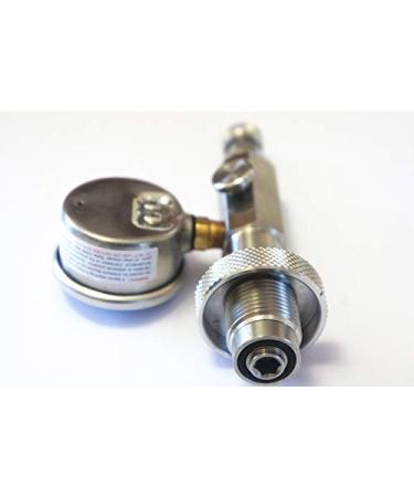 Outdoor Guy Paintball PCP Fill Station | Stainless Steel Din Filling Adaptor - Buy Online on GoSupps.com