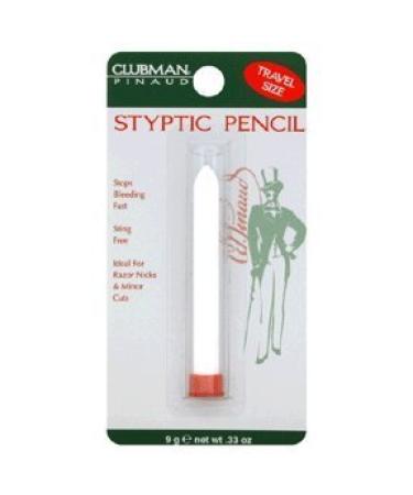 Pinaud Clubman styptic pencil for nick relief - 0.33 oz, (Pack of 4)