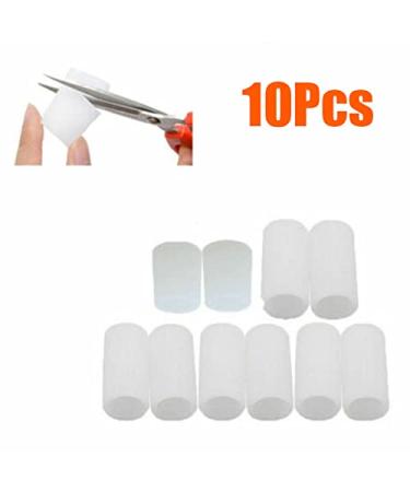 Gel Toe Protective Caps - Breathable Silicone Bandages for Callus Bubbles & Hammer Toe Relief - Buy Online on GoSupps.com
