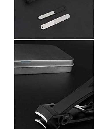 Panysilioer 2-Piece Stainless Steel Big Mouth Nail Clippers Anti-Splash Nail Clippers Set - Buy Online on GoSupps.com
