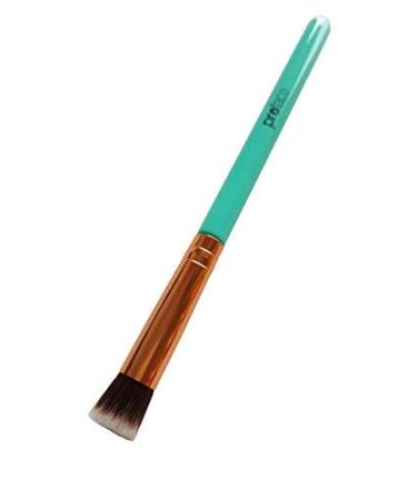 Mini Precision Flat Top Kabuki Brush - Rose Golden Synthetic Makeup Brush - Ideal for Acne & Undereye Blending - Blue - Buy Online on GoSupps.com