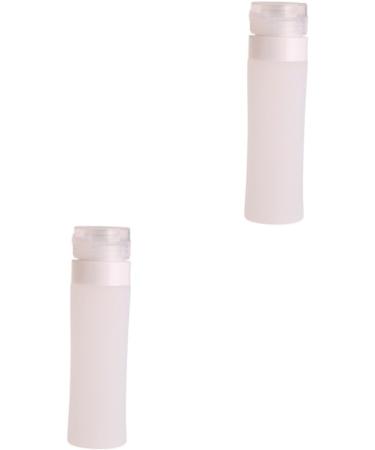 Beaupretty Travel Soap Make empty squeeze bottle empty make compact Sample Jars Empty Silicone Bottle empty make containers Refillable Bottle Container cosmetic jars white dispenser make - Buy Online on GoSupps.com