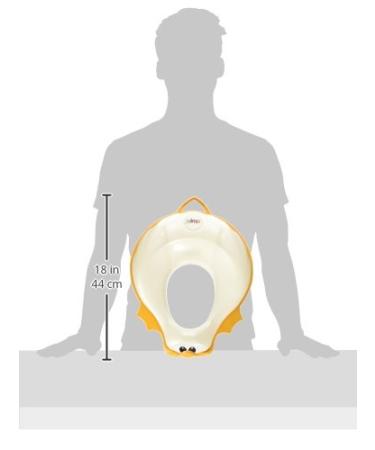 Primo Ducka Toilet Seat Reducer in White - Comfortable and Safe for Potty Training - Buy Online on GoSupps.com