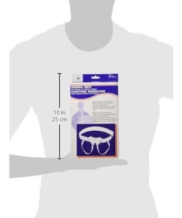 Shop Champion Hernia Belt - Adjustable Elastic Support for Single & Double Bilateral Herniation - Medium Size - Buy Online on GoSupps.com