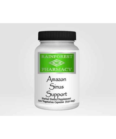 Amazon Sinus Support 120 Vegetarian Capsules 650 mg