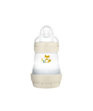 Mam Easy Start Anti-Colic Bottle with Self-Regulating Bottom 0+ Months 160 ml Beige