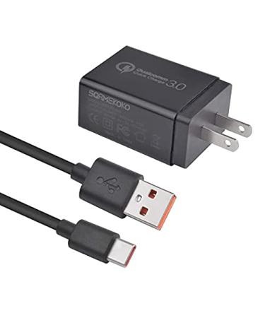 Sqrmekoko Quick Charger Supply Power Cable Adapter for MANSCAPED Lawn Mower 4.0 Electric Groin Hair Trimmer