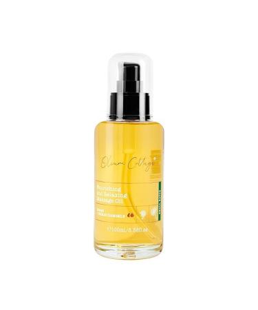 Nourishing and Relaxing Massage Oil 100 ml | Body Massage Oil for Dry Skin | Massage Oil for Sore Muscles | Sesame and German Chamomile Oil