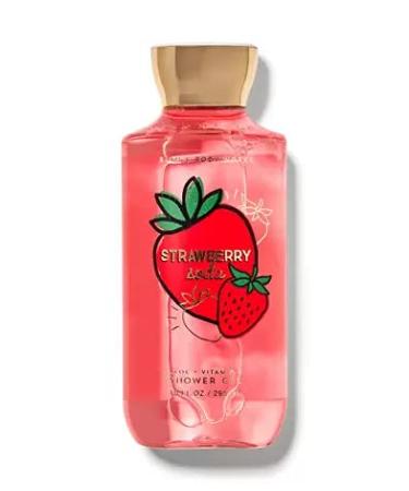 Bath and Body Works Strawberry Soda Shower Gel 10 fl oz / 295 mL