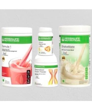 Formula Mix Shake ShakeMate Afresh Shake Mate Shake Mixshake Pack of 4 (PP200g Strawberry& Afresh shakemat)
