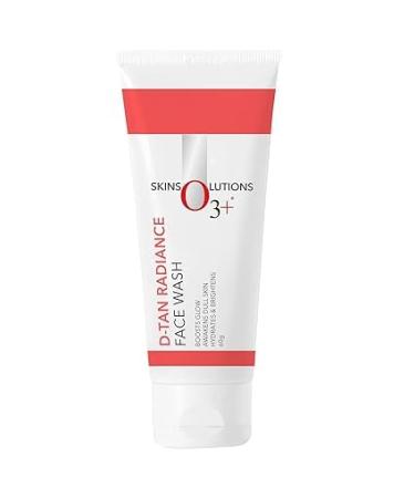 ._.O3+ D-Tan Radiance Face Wash With Vitamin C Glowing Skin and Deep Cleanses and Unifies Skin Tone 60gm | Detan Face Wash for TAN Removal