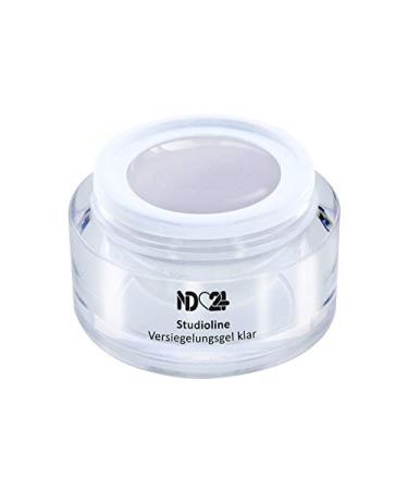 Studioline - Finish Sealer Gel Medium Viscosity High Gloss - UV Nail Gel - Made In Germany - 30ml 30 ml (1 pack) clear
