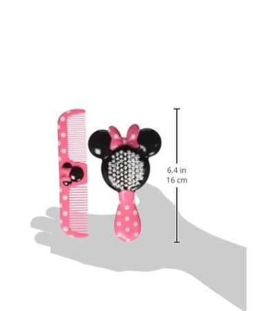Disney Baby Minnie Hair Brush and Wide Tooth Comb Set - Gentle Styling for Little Ones - Buy Online on GoSupps.com