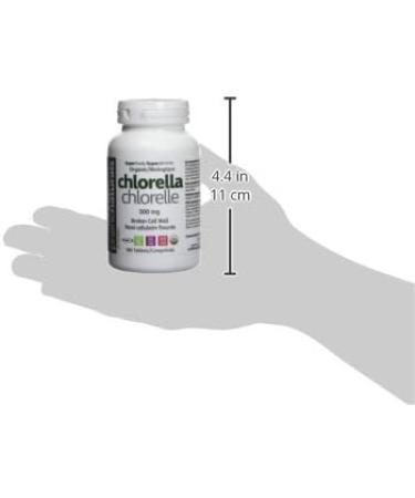 Prairie Naturals Organic Chlorella Broken Cell Wall Tablets - 180 Count 180 count (Pack of 1) - Buy Online on GoSupps.com